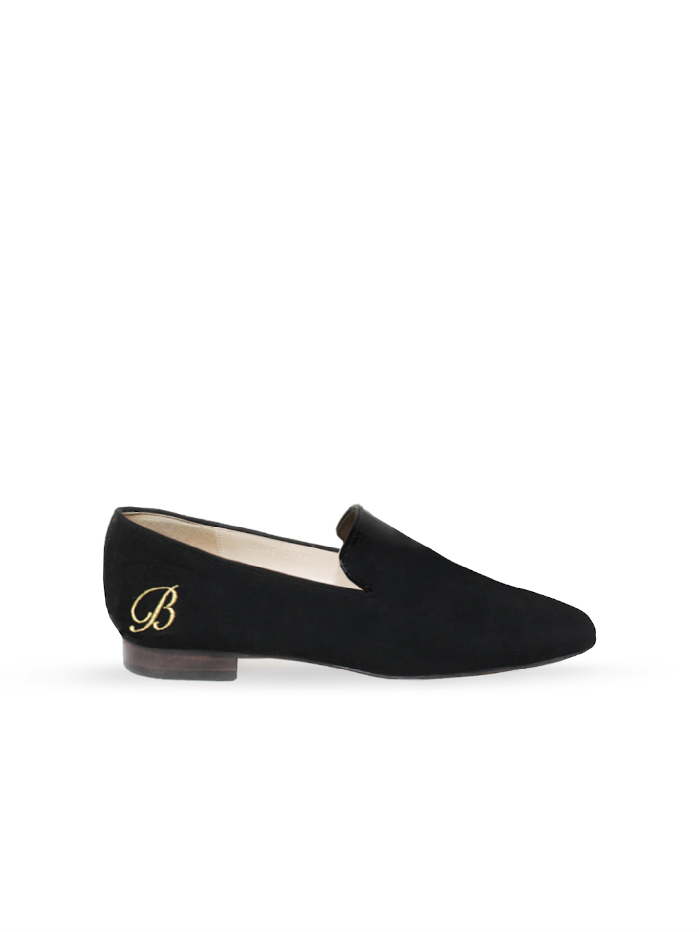 B initial loafer - black